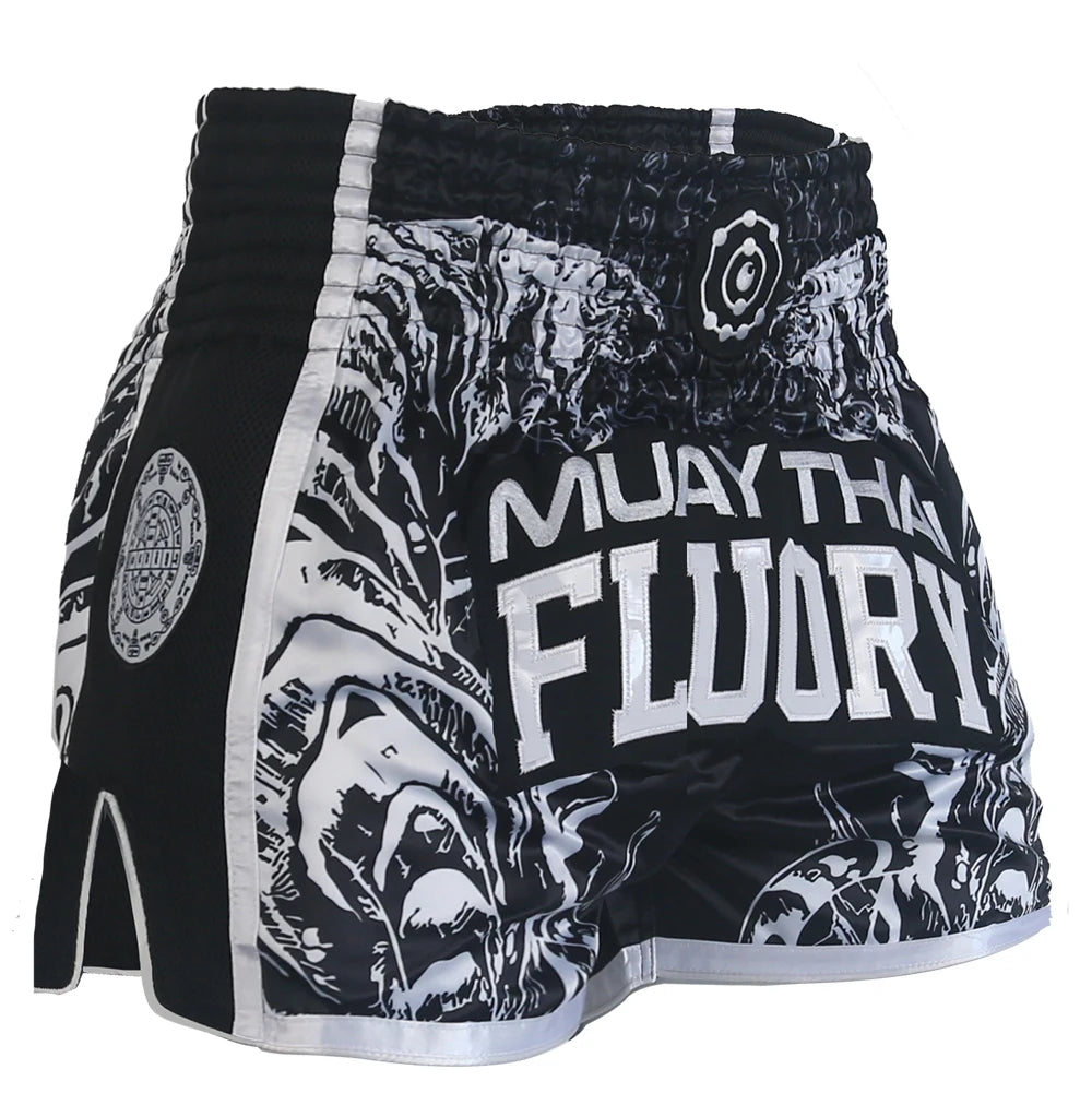 FLUORY Muay Thai Shorts Tiger Design