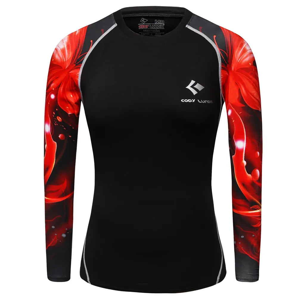 Women's Long Sleeve Rash Guards