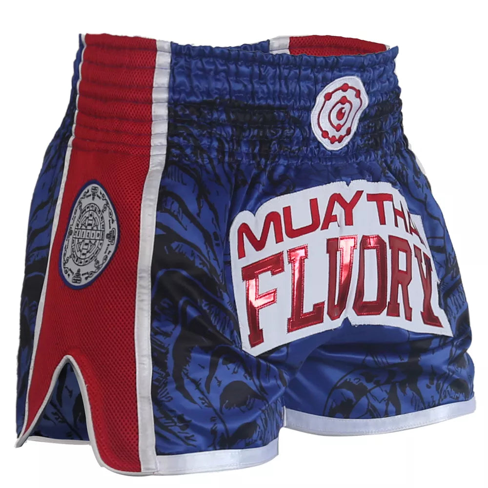 FLUORY Muay Thai Shorts Tiger Design