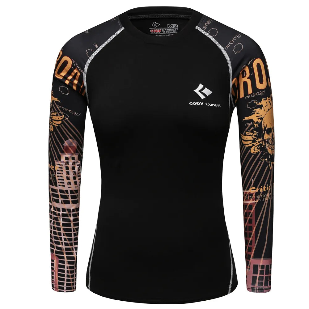 Women's Long Sleeve Rash Guards