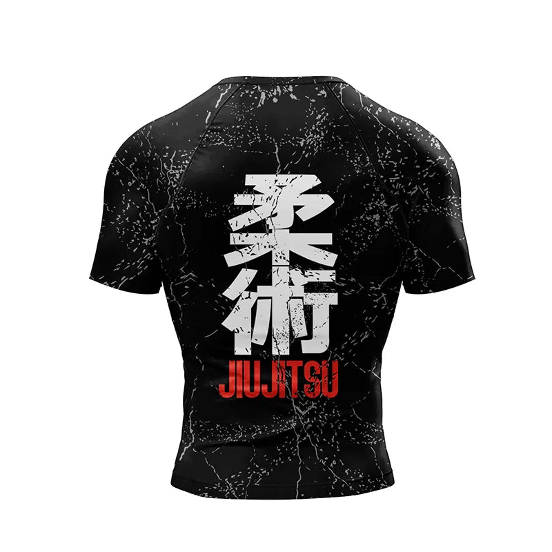 Jiujitsu Short Sleeve Rash Guard