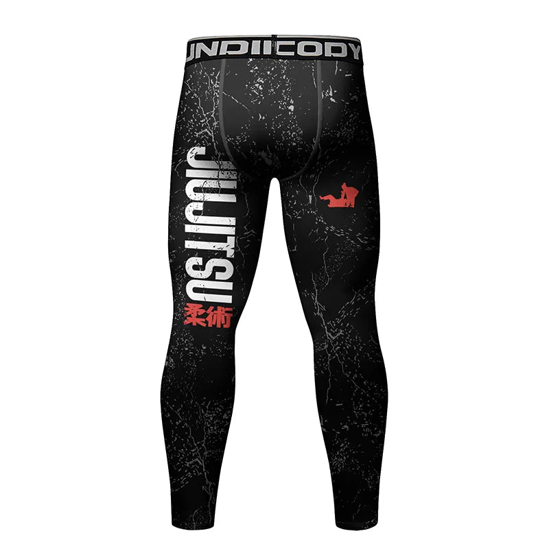 Jiujitsu Long Sleeve Rash Guard and Spats