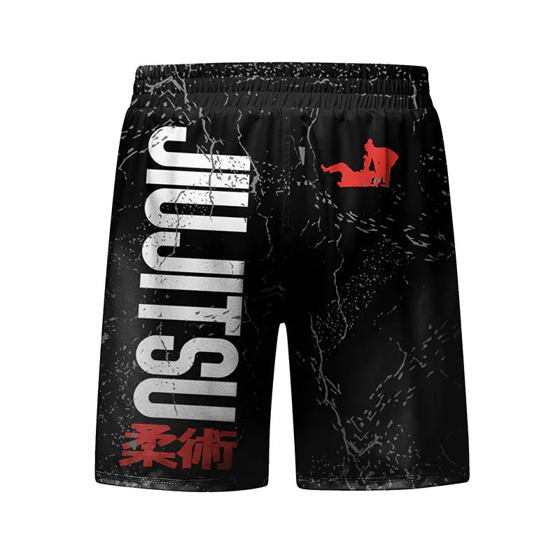 Jiujitsu Short Sleeve Rash Guard and Shorts Set